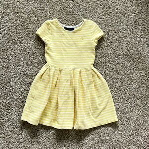 Ralph Lauren striped yellow dress for a little girl
